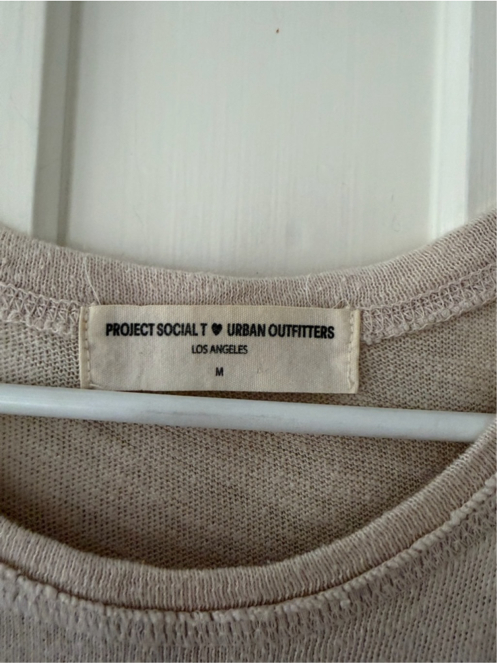 Project Social T Beige Rainbow Eagle Tank Top M - Picture 2 of 4